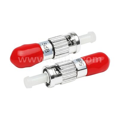Atenuador de Fibra Óptica Fijo LC/SC/ST/FC SM/MM UPC/APC Macho/Hembra para Centro de Datos FTTX