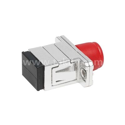 Acoplador FC-SC adaptador híbrido de metal simple Fibra óptica para centro de datos FTTX