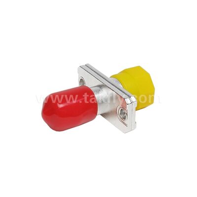 Acoplador FC-ST adaptador híbrido de metal simple de fibra óptica para centro de datos y telecomunicaciones FTTX