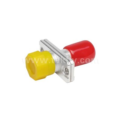 Acoplador FC-ST adaptador híbrido de metal simple de fibra óptica para centro de datos y telecomunicaciones FTTX