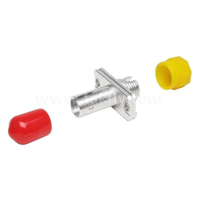 Acoplador FC-ST adaptador híbrido de metal simple de fibra óptica para centro de datos y telecomunicaciones FTTX