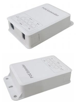 Extensor PoE impermeable de 1 a 3 Gigabit