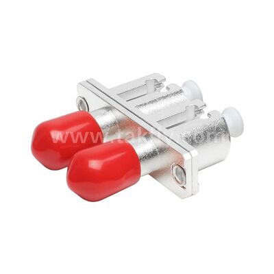 Adaptador híbrido de doble acoplamiento de metal ST-LC Fibra óptica para centro de datos Telecom FTTX