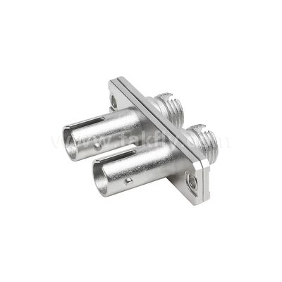 Acoplador FC-ST Adaptador híbrido de metal dúplex hembra/fibra óptica hembra para centro de datos Telecom FTTX