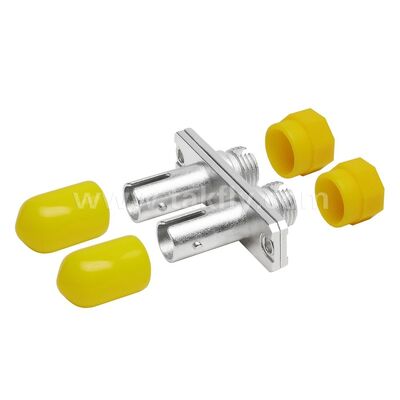 Acoplador FC-ST Adaptador híbrido de metal dúplex hembra/fibra óptica hembra para centro de datos Telecom FTTX