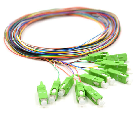Telecom Grade Fiber Optic Patch Cord with Low Insertion Loss ≤0.3dB and Customized Length Options