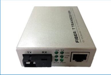 Convertidor de medios de fibra óptica SC Simplex/Duplex 10/100/1000Base-TX a 1000Base-FX con LFP