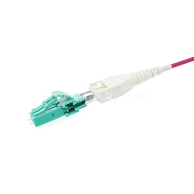 Corda de parche LC-LC Uniboot para cableado de alta densidad que ahorra espacio