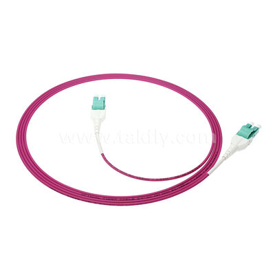 Corda de parche LC-LC Uniboot para cableado de alta densidad que ahorra espacio