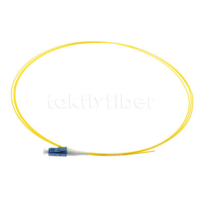 Cable flexible de fibra óptica monomodo LC simplex: longitudes de 1 m, 2 m y 3 m, buffer ajustado de 0,9 mm