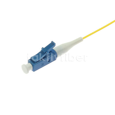 Cable flexible de fibra óptica monomodo LC simplex: longitudes de 1 m, 2 m y 3 m, buffer ajustado de 0,9 mm