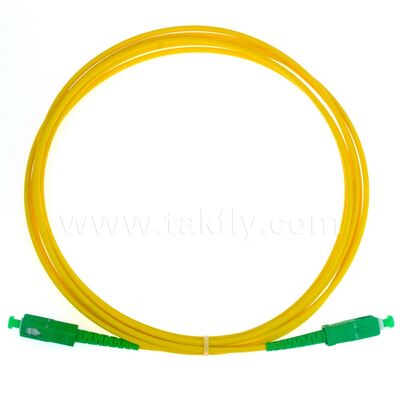 Tipo de cable de fibra óptica SC y Pigtai