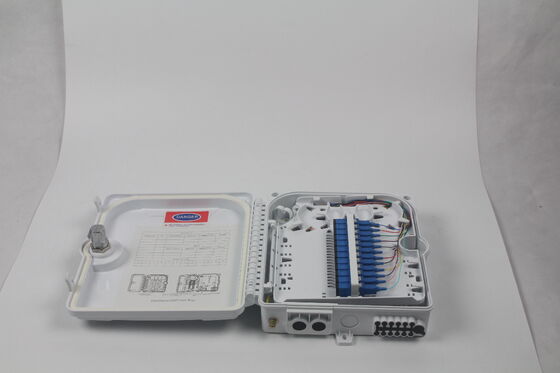 Caja de terminación de fibra óptica FTTH de fácil mantenimiento con protección IP65 y pérdida de inserción de 0,2 dB