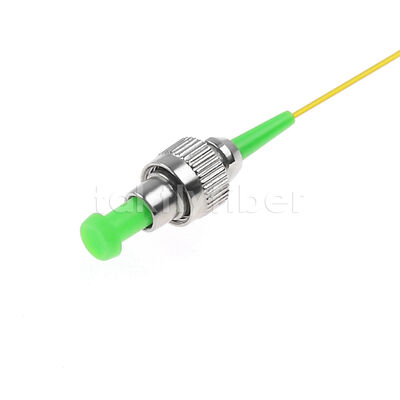 FC Simplex Optical Pigtail ️ Modo único 9/125μm, 1m/2m/3m longitud, 0,9mm/2,0mm/3,0mm, chaqueta de PVC/LSZH
