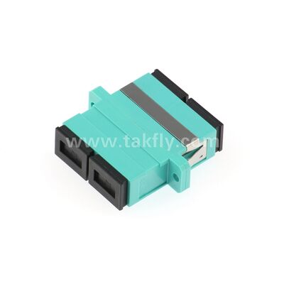 Adaptador SC SM/MM, opción de doble brida, -40 ~ 85 °C, 0,2 dB IL