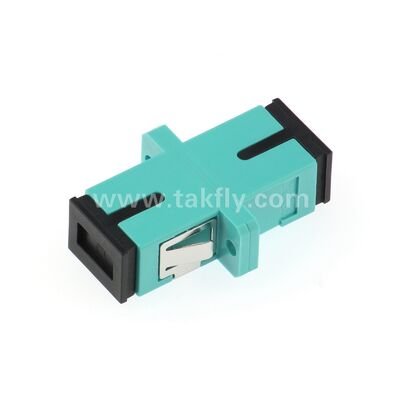 Adaptador SC SM/MM, opción de doble brida, -40 ~ 85 °C, 0,2 dB IL