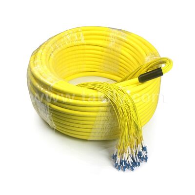 Cordones de conexión de fibra óptica 96Cores LC-LC Cable de conexión preterminado para centro de datos de telecomunicaciones