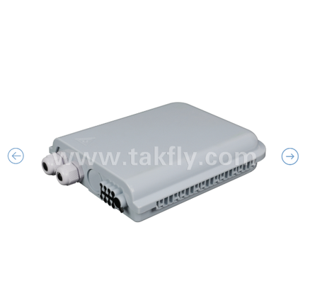 Caja de terminación FTKS-1805-8E con 8 PCS SC/UPC SM SX adaptador y coleta totalmente instalada