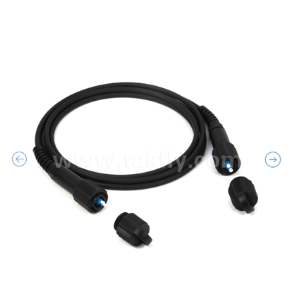 IP67 Cordón de parche doble LC-LC a prueba de agua Cable calificado para exteriores, GYFJH, listo para entornos difíciles