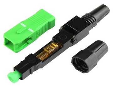 DF-5501 SC Conector rápido Prepolido, sin herramientas, para cable de caída FTTH