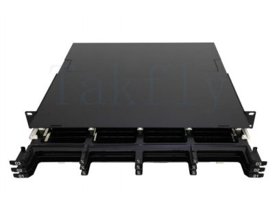 1U / 2U / 4U Panel de parche de cassette MPO de alta densidad Modulos MPO a cassette LC de montaje en bastidor, fácil de enchufar, adaptadores LC precargados para aplicaciones de centro de datos y SAN / LAN