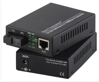 Convertidor de medios de fibra única 10/100/1000Base-TX a 1000Base-FX SC