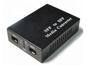 10-100-1000M SFP a convertidor de medios SFP