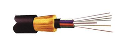 ADSS-100M All-Dielectric Self-Supporting Aerial Cable – 4 to 96 Fibers, 100m Span