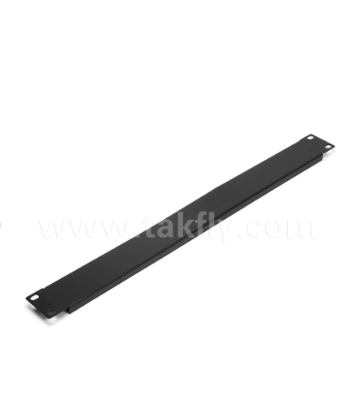 Panel de conexión en blanco de 1U: panel de relleno para montaje en rack de 19"