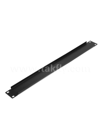Panel de conexión en blanco de 1U: panel de relleno para montaje en rack de 19"