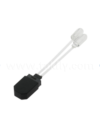 Unidad de matriz de fibra MT-2FA Intro de ferrule MT a salida de matriz de fibra V-Groove, baja pérdida de inserción, para transceptores ópticos 400G / 800G y acoplamiento de fotónica de silicio.