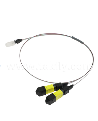MTP-16CH-FA Fiber Array Assembly Conector MTP a 16-Channel V-Groove Fiber Array, baja pérdida de inserción, para transceptores ópticos de alta velocidad y aplicaciones de CPO / centro de datos