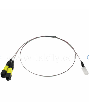 MTP-16CH-FA Fiber Array Assembly Conector MTP a 16-Channel V-Groove Fiber Array, baja pérdida de inserción, para transceptores ópticos de alta velocidad y aplicaciones de CPO / centro de datos