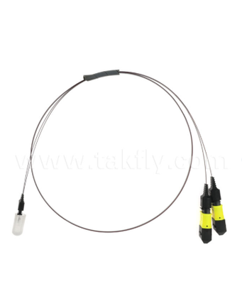 MTP-16CH-FA Fiber Array Assembly Conector MTP a 16-Channel V-Groove Fiber Array, baja pérdida de inserción, para transceptores ópticos de alta velocidad y aplicaciones de CPO / centro de datos