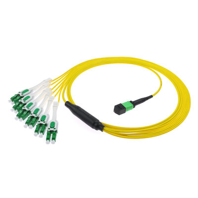 Cable de conexión SM Uniboot 12F MPO -6x LC APC DX