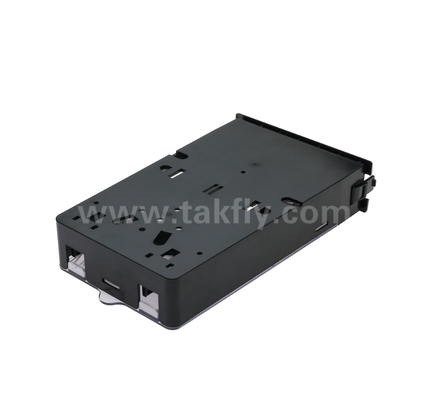 Módulo de casetes pre-terminado TK-HRM-04, 12C/24C, doble modo: LC Pigtail Fusion o MPO-LC Gestión de casetes, enchufe y reproducción para el cableado del centro de datos