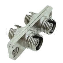 Adaptador de fibra óptica FC DX para conexión rápida con diseño impermeable y baja pérdida de inserción ≤ 0,2 dB