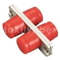 Adaptador de fibra óptica FC DX para conexión rápida con diseño impermeable y baja pérdida de inserción ≤ 0,2 dB