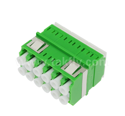 Adaptador LC-LC de alta densidad de 12 puertos ∙ 12 núcleos, transmisión de datos multicanal, baja pérdida de inserción, para centros de datos y redes de fibra de alta velocidad