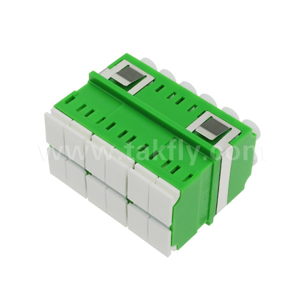 Adaptador LC-LC de alta densidad de 12 puertos ∙ 12 núcleos, transmisión de datos multicanal, baja pérdida de inserción, para centros de datos y redes de fibra de alta velocidad