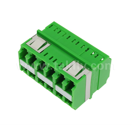 Adaptador LC-LC de alta densidad de 12 puertos ∙ 12 núcleos, transmisión de datos multicanal, baja pérdida de inserción, para centros de datos y redes de fibra de alta velocidad