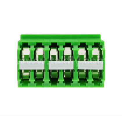 Adaptador LC-LC de alta densidad de 12 puertos ∙ 12 núcleos, transmisión de datos multicanal, baja pérdida de inserción, para centros de datos y redes de fibra de alta velocidad