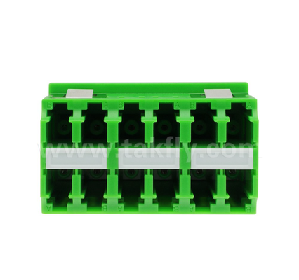 Adaptador LC-LC de alta densidad de 12 puertos ∙ 12 núcleos, transmisión de datos multicanal, baja pérdida de inserción, para centros de datos y redes de fibra de alta velocidad