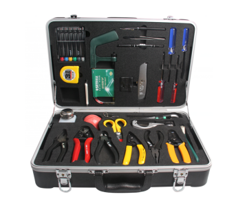 Kit de herramientas de terminación de fibra óptica multifunción FTTX para mantenimiento, instalación y resolución de problemas