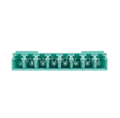 Adaptador LC de 8 vías 8 en 1 LC Duplex, Adaptador de fibra de alta densidad, baja pérdida de inserción, para centro de datos y parches de alta densidad FTTx