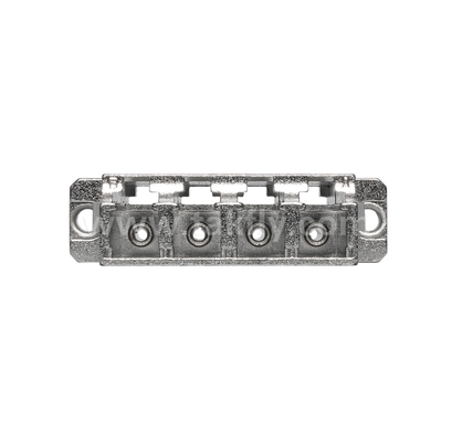 Adaptador LC Quad Metal ¢ Interfaz LC de 4 puertos de alta densidad, robusta, baja pérdida, resistente a altas y bajas temperaturas