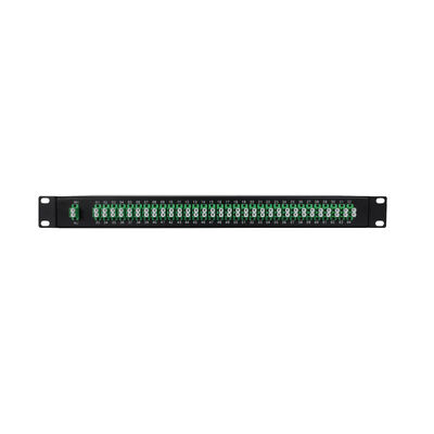 OEM 1U 19Inch 2x64 Rack Mount LC Fibra óptica PLC Splitter para el centro de datos FTTx
