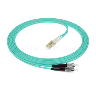 Cordón híbrido de parches de fibra de LC-FC ¢ Simplex/Duplex, de modo único y multimodo, para interconexión flexible de red