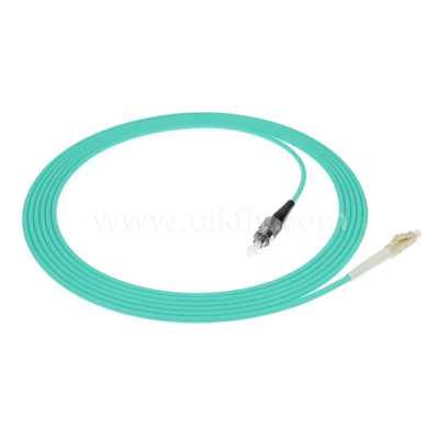Cordón híbrido de parches de fibra de LC-FC ¢ Simplex/Duplex, de modo único y multimodo, para interconexión flexible de red