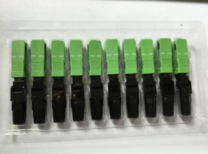 Conector mecánico de fibra óptica montado en campo TK-FC-SCA-B001 de FTTH para sistema de telecomunicaciones